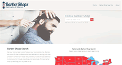 Desktop Screenshot of barbershops.net